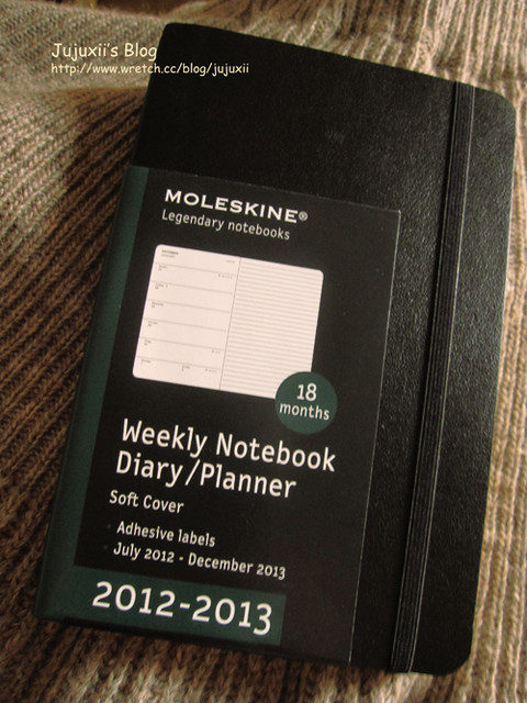 ::生活::MOLESKINE一週一面手帳筆記本