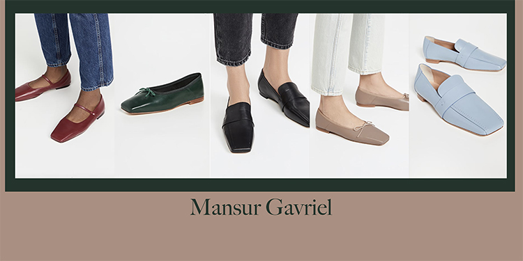 Mansur Gavriel 方頭系列 樂福鞋/芭蕾平底鞋｜SHOPBOP 限時折扣 @Jujuxii&#039;s Blog