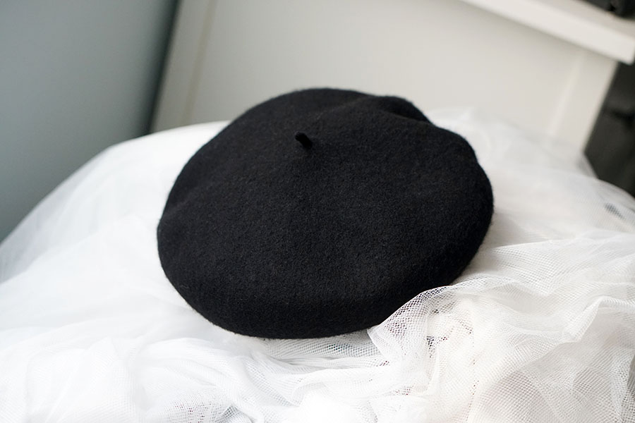 Brixton 貝蕾帽 黑色/奶茶 兩款貝蕾帽穿搭分享