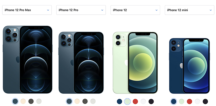 即時熱門文章：iPhone 12 / iPhone 12 Pro Max 四款新機規格價格比較整理