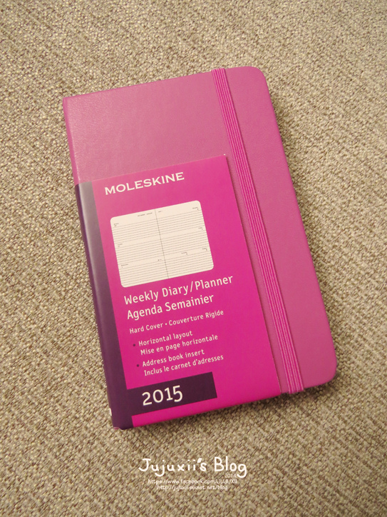 MOLESKINE 2015 Weekly Diary-Planner-Pink Pink05