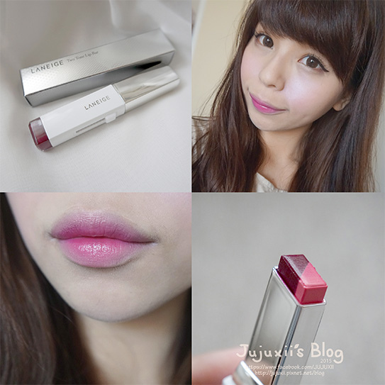 ::彩妝::仙女的紫紅色 LANEIGE蘭芝雙色唇膏 No.09唯我 小分享 @Jujuxii&#039;s Blog