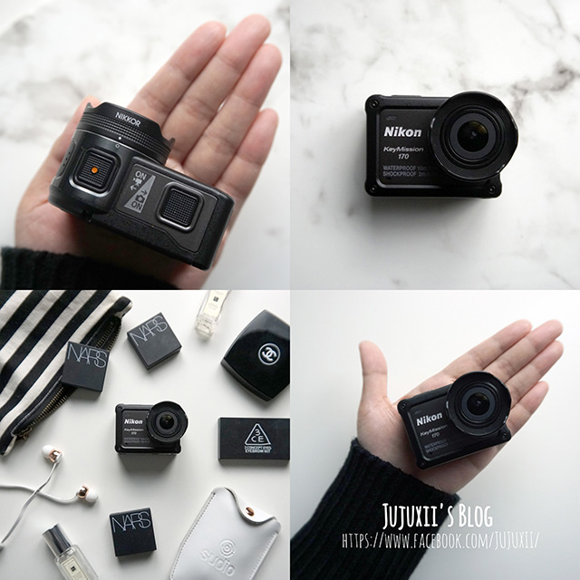 ::相機::Nikon KeyMission170 運動攝影機 170度超大廣角 相機開箱心得 @Jujuxii&#039;s Blog