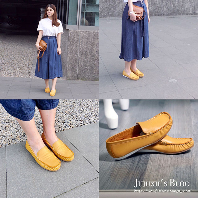 MonaSmile蒙娜微笑超舒適真皮莫卡辛鞋穿搭分享推薦｜台灣老師傅的精湛工藝 @Jujuxii&#039;s Blog